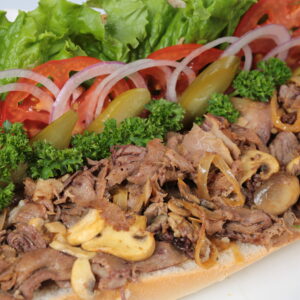 Zaban (Veal Tongue) Sandwich
